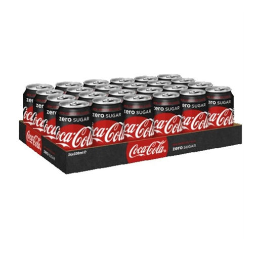 Afbeeldingen van Coca Cola Zero 24x33CL