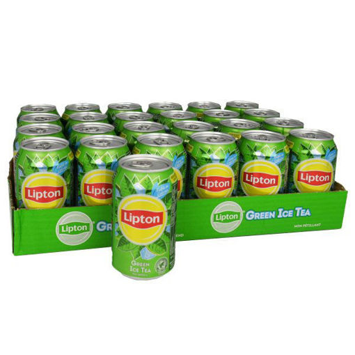 Afbeeldingen van Lipton Ice Tea Original green 24x33CL