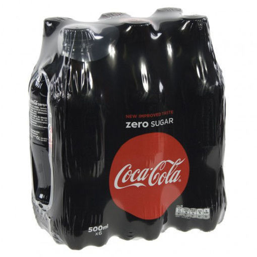 Afbeeldingen van Coca Cola Zero 6x50CL PET